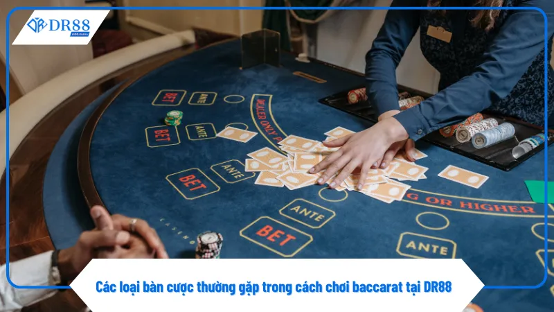 Cách Chơi Baccarat An Toàn Và Hiệu Quả Trên Nền Tảng DR88 3 Bàn baccarat truyền thống phù hợp cho người mới tập chơi