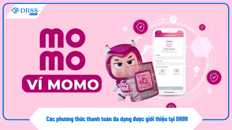 Ví điện tử như Momo được giới thiệu giúp người chơi thanh toán tiện lợi
